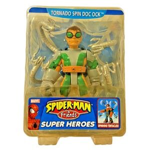 TORNADO SPIN DOC OCK Figure Marvel Spiderman & Friends 2005 Super‎ Heroes